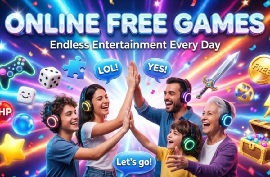 Online Free Games For Endless Entertainment Every Day